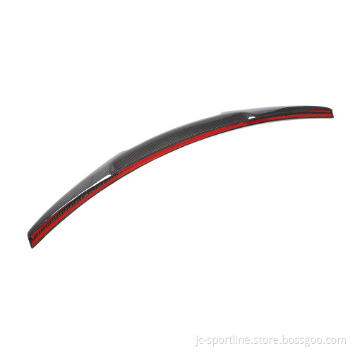 Carbon Fiber Rear Spoiler for Audi A4 B8.5 Sedan 2013-2016